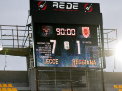 Solo un altro 7-1 nella storia del Lecce