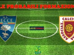 Lecce-Reggiana, le probabili formazioni