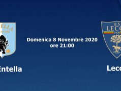 Virtus Entella-Lecce, il tabellino