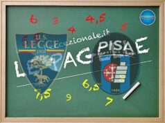 LE PAGELLE/ Lecce-Pisa 1-0