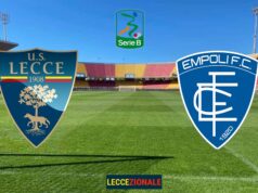 Lecce-Empoli, il tabellino