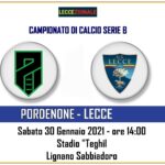Pordenone-Lecce ORARIO