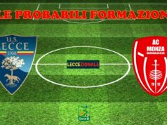 Lecce-Monza, le probabili formazioni