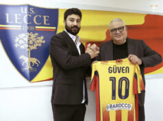 Lecce, Guven Yalcin sceglie la maglia numero 10