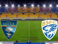 Lecce-Brescia, il tabellino