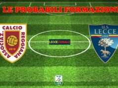 Reggiana-Lecce, le probabili formazioni