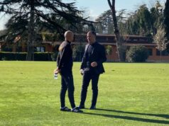 VIDEO/ La visita del presidente Sticchi Damiani al Lecce