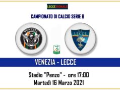 Venezia-Lecce, il tabellino. Coda ce la fa e gioca dal 1′