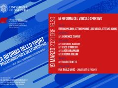 Seminario su “La riforma dello sport dilettantistico e professionistico”
