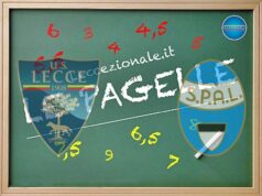 LE PAGELLE/ Lecce-Spal 1-2