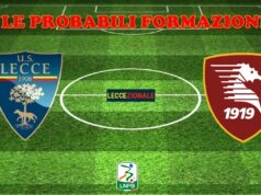 Lecce-Salernitana, le probabili formazioni