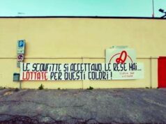 Vicenza, striscione dei tifosi alla squadra che oggi ricorderà Morosini