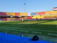 Per il Lecce allenamento a porte chiuse