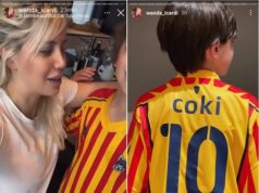 VIDEO/ Wanda Nara: “Ecco perché i miei figli hanno la maglia del Lecce”