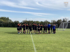 Lecce, squadra a rapporto da Corini. Pettinari in gruppo, Rodriguez no