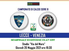 Lecce-Venezia, il tabellino. Nikolov e Pettinari subito titolari