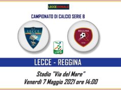 Lecce-Reggina, il tabellino. Zuta al posto di Gallo, Mancosu titolare