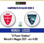 Monza-Lecce orario