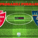 Probabili formazioni Monza-Lecce