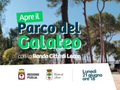 Parco del Galateo, alle 18 l’apertura