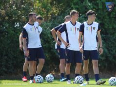 Doppia sessione di lavoro per il Lecce