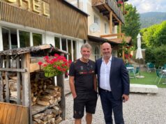 Il saluto di Liguori a Baroni