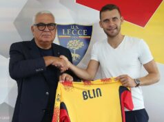 Lecce, presentato il francese Blin