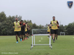 Lecce, solo Felici in differenziato. Giovedì test con la Primavera