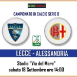 LECCE-ALESSANDRIA orario