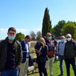 Open Day U.S. Lecce – giornalisti e Claudio Vino – Pasquale Marzotta – Mario Vecchio – Alessandra Del Toro