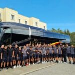 U.S. Lecce davanti al pullman a Crotone