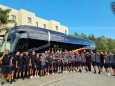 Lecce, allenamento in Calabria e rientro in sede