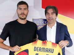 Dermaku in gruppo alla ripresa degli allenamenti