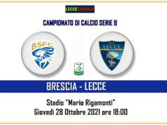 Brescia-Lecce, il tabellino. Bleve e Meccariello titolari