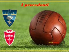 I precedenti di Lecce-Monza