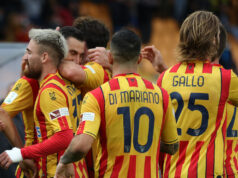 Lecce, allenamento in Emilia poi il rientro in sede