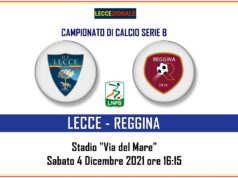 Lecce-Reggina, il tabellino. Coda torna titolare