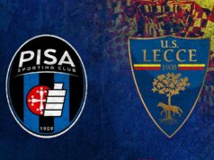 Pisa-Lecce sarà l’anticipo della 35ª giornata di Serie A