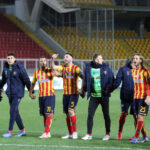 esultanza Lecce vs Cremonese