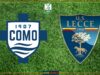 Como-Lecce, le formazioni. Giallorossi con la difesa a 3