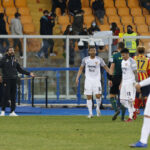 Fabio Caserta in Lecce-Benevento 1-1