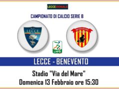 Lecce-Benevento, le formazioni ufficiali. In difesa torna Tuia