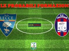 Lecce-Crotone, le probabili formazioni