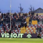 tifosi del Lecce ad Alessandria