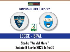 Lecce-Spal, il tabellino. Gabriel torna in porta