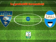 Lecce-Spal, le probabili formazioni