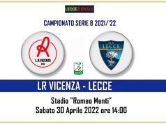 Vicenza-Lecce, il tabellino. Baroni conferma tutti