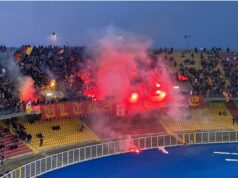 Lecce, allenamento a ritmo di torcida. La Nord carica la squadra