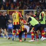 esultanza Lecce vs Inter