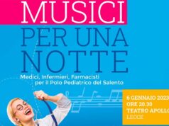 “Musici per una notte”: il 6 gennaio spettacolo per il Polo Pediatrico